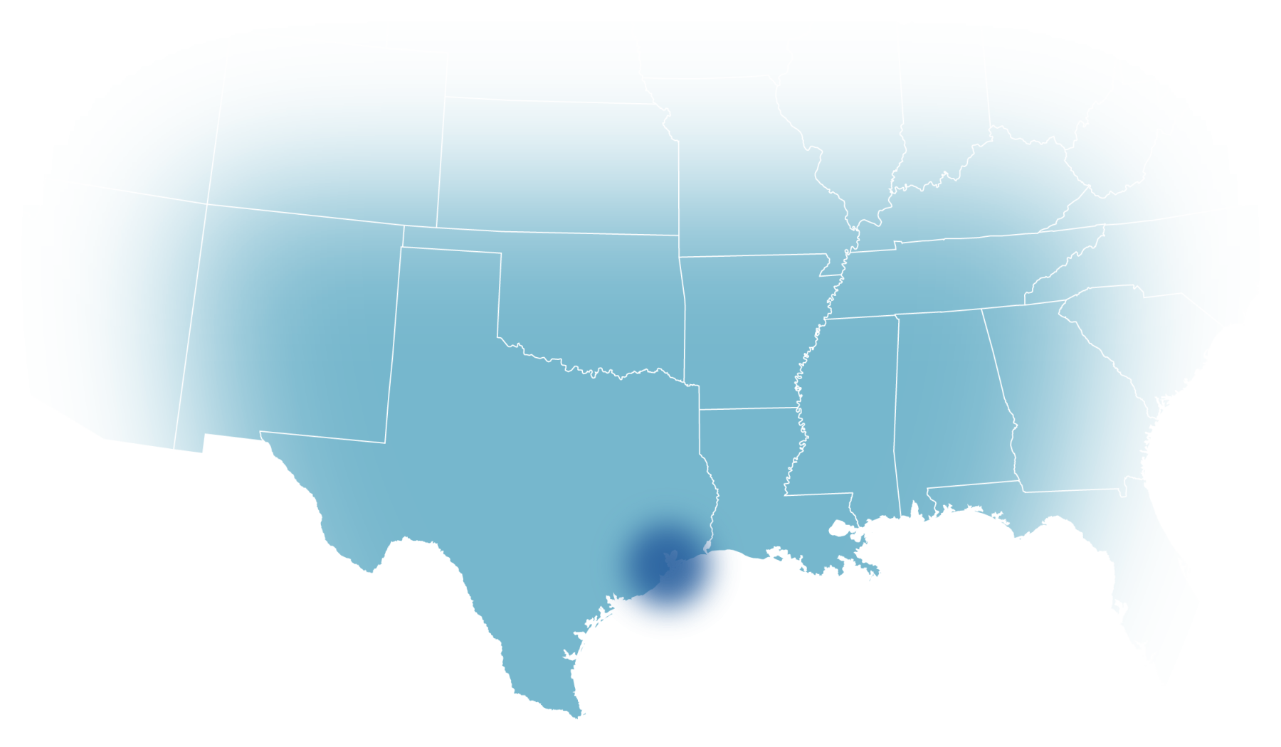 Map of VEH operations